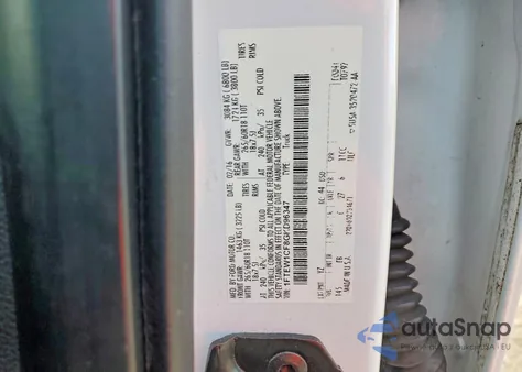 2016 Ford F150 Supercrew из США, поврежденный, VIN 1FTEW1CF8GKD96347